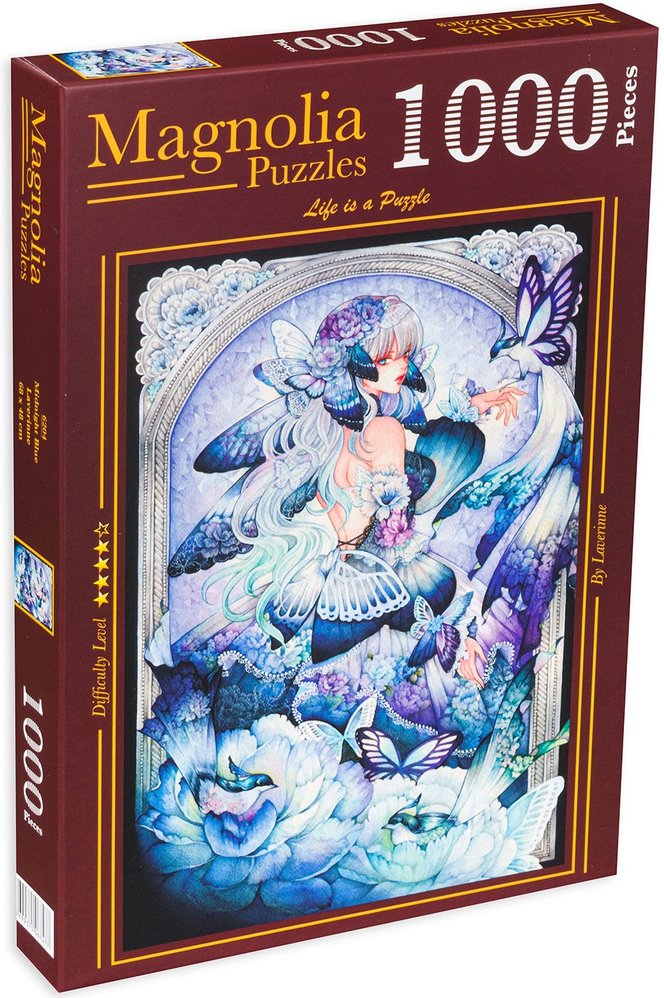 Puzzle Magnolia din 1000 de piese - Lumea zânelor