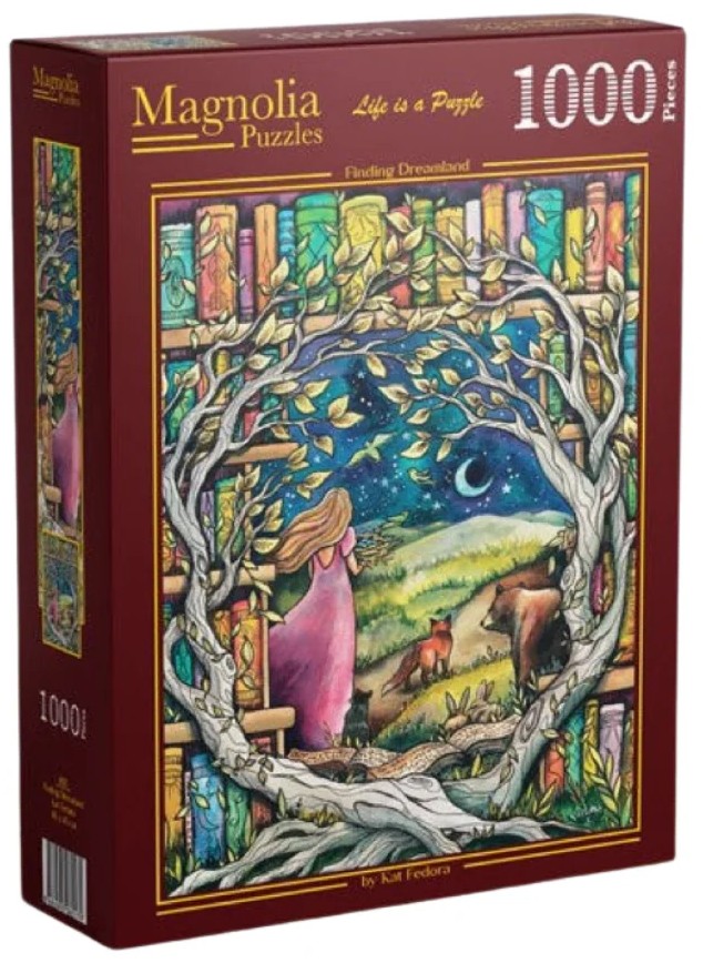 Puzzle Magnolia din 1000 piese - Țara viselor