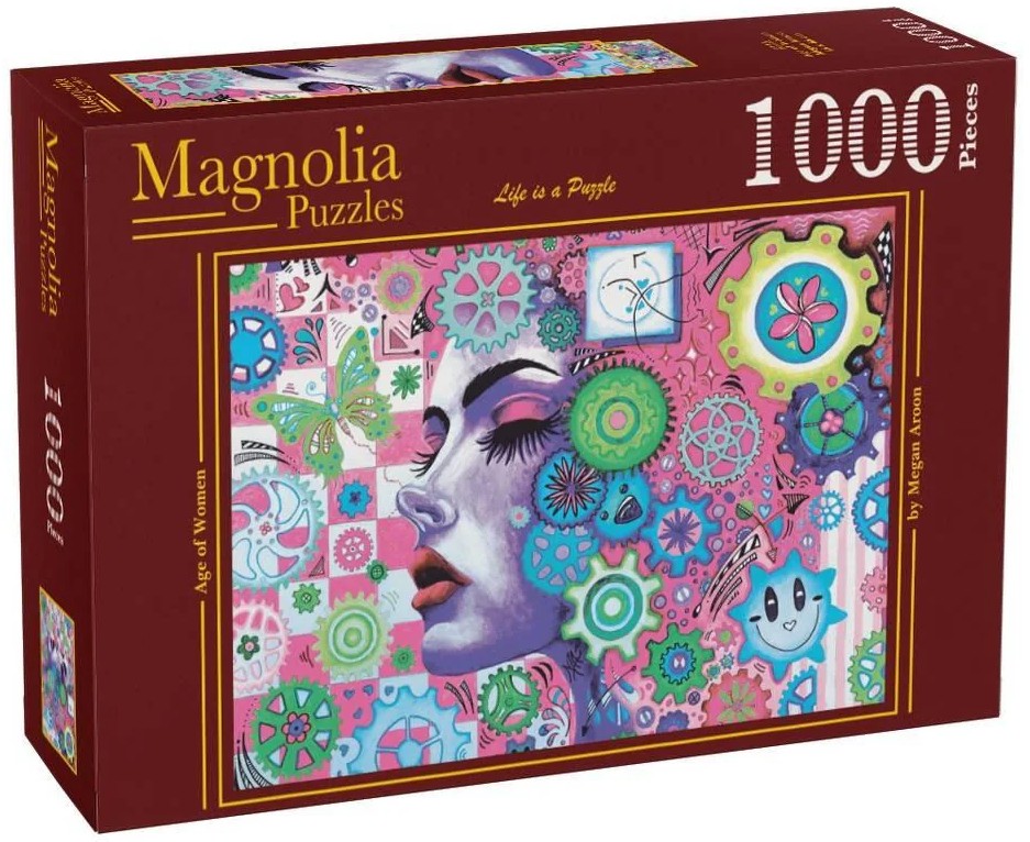 Puzzle Magnolia din 1000 piese - Vârsta femeilor
