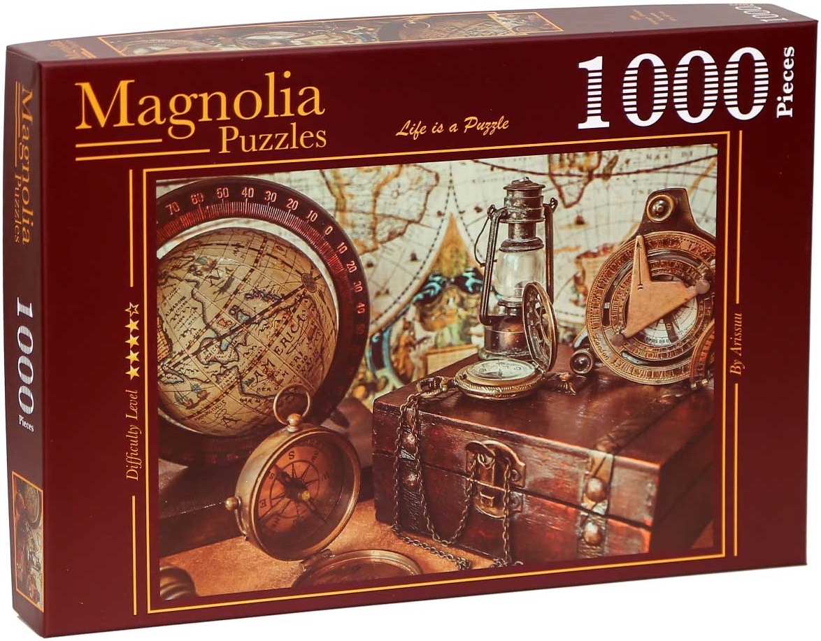 Puzzle Magnolia din 1000 de piese - Obiecte de epocă