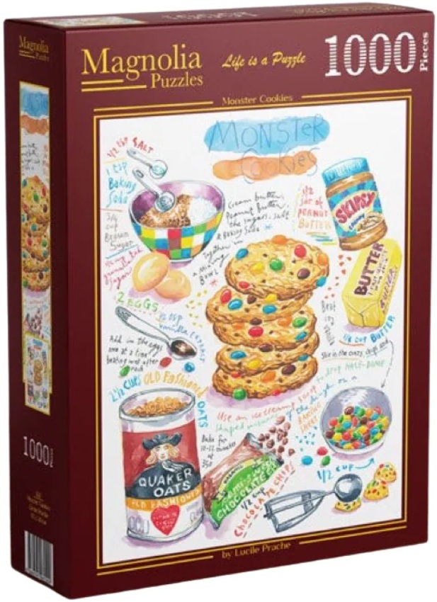 Puzzle Magnolia din 1000 piese - Fursecuri delicioase