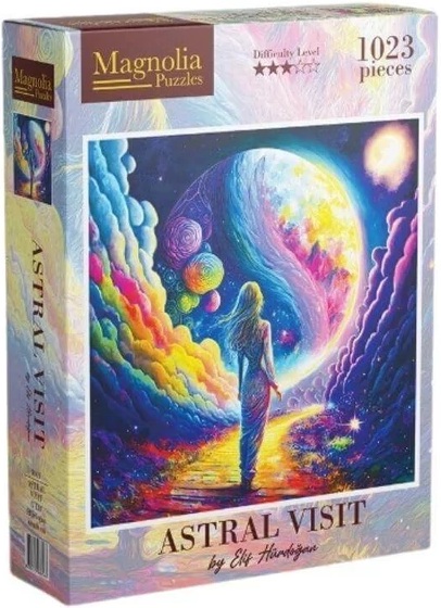 Puzzle Magnolia din 1023 piese - Călătorii astrale