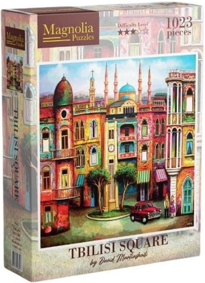 Puzzle Magnolia din 1023 piese - Piața din Tbilisi