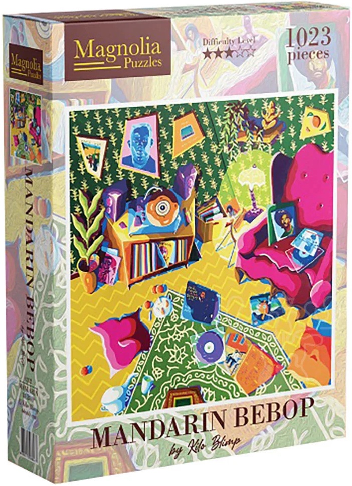 Puzzle Magnolia din 1023 piese - Cu dragoste pentru jazz