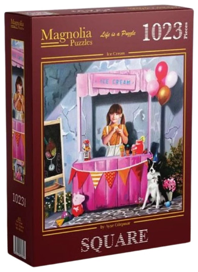 Puzzle Magnolia din 1023 piese - Înghețată