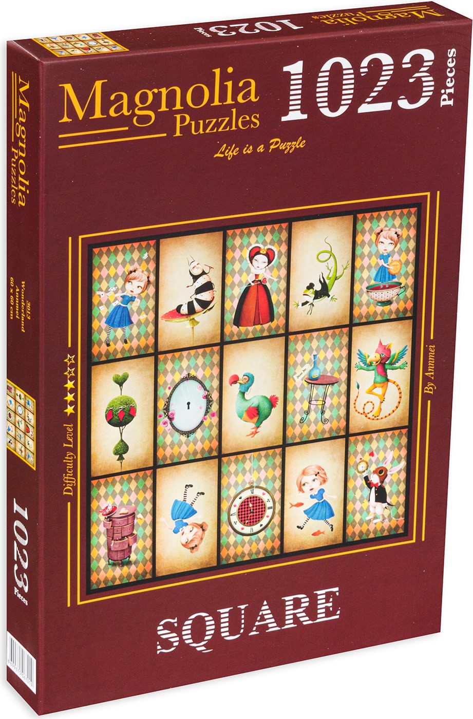 Puzzle Magnolia din 1023 de piese - Țara Minunilor
