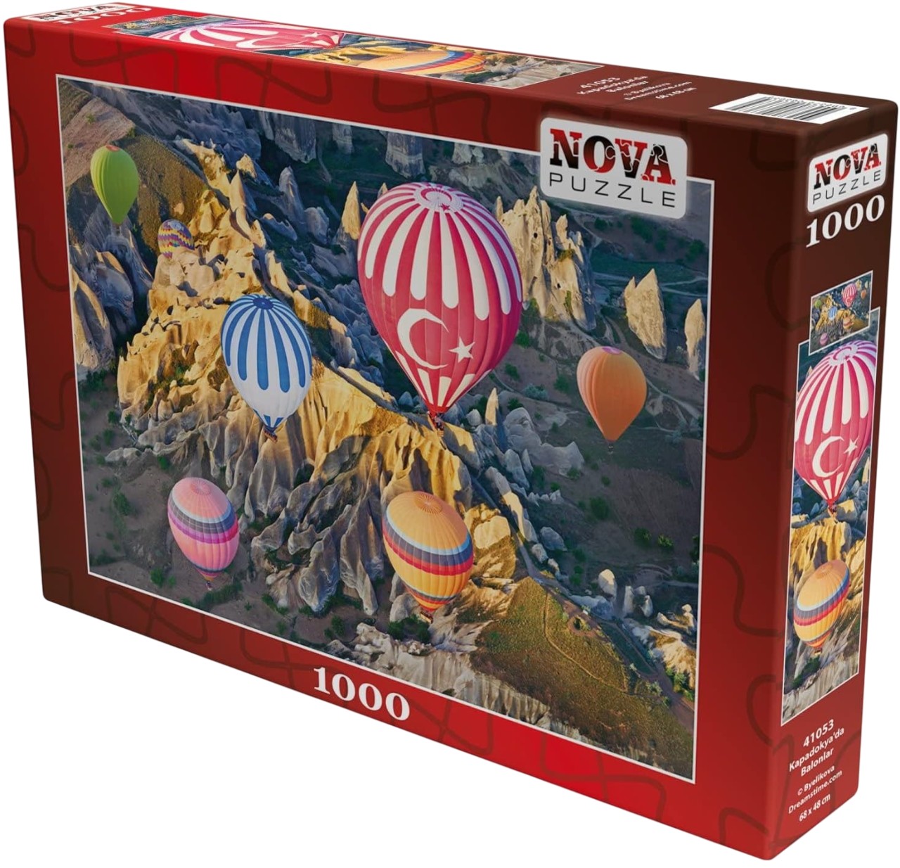 Puzzle Nova puzzle din 1000 piese - Baloane în Cappadocia
