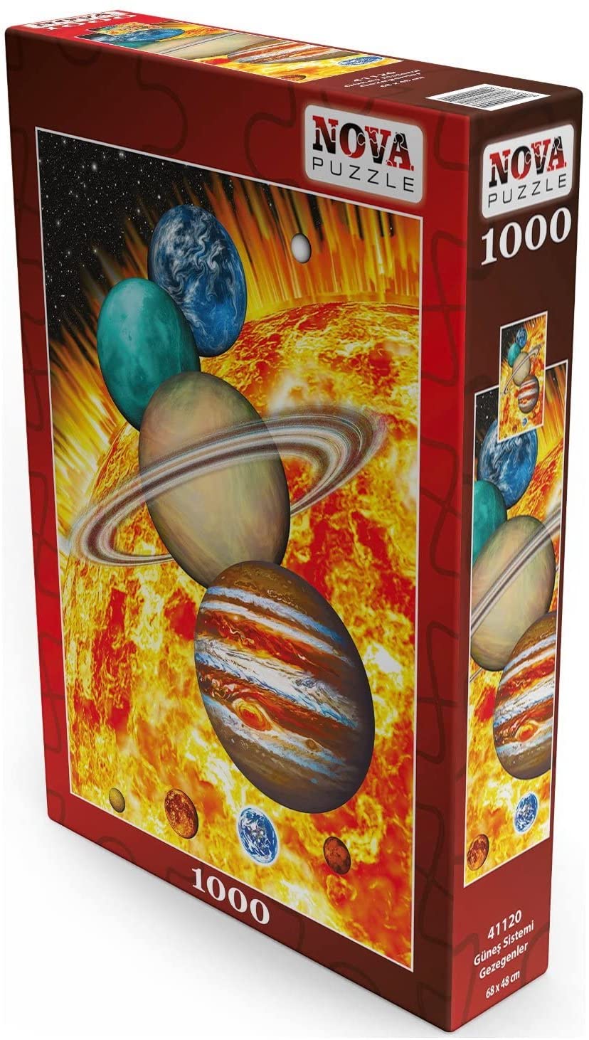 Puzzle Nova puzzle din 1000 de piese - Sistemul solar