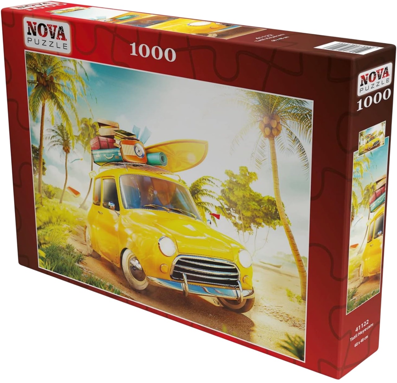 Puzzle Nova puzzle din 1000 piese - Emoție de vacanță