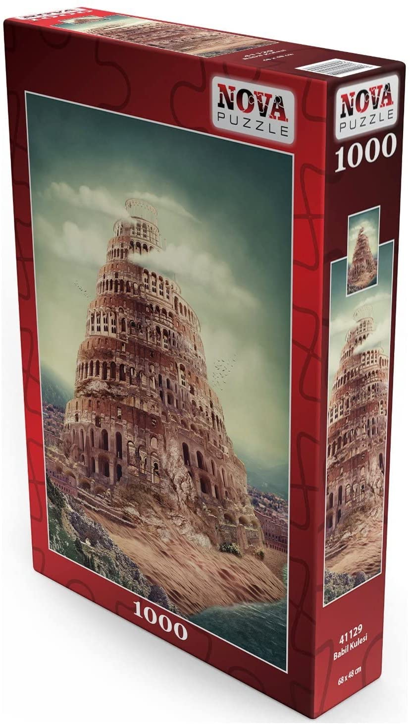 Puzzle Nova puzzle din 1000 de piese - Turnul Babel