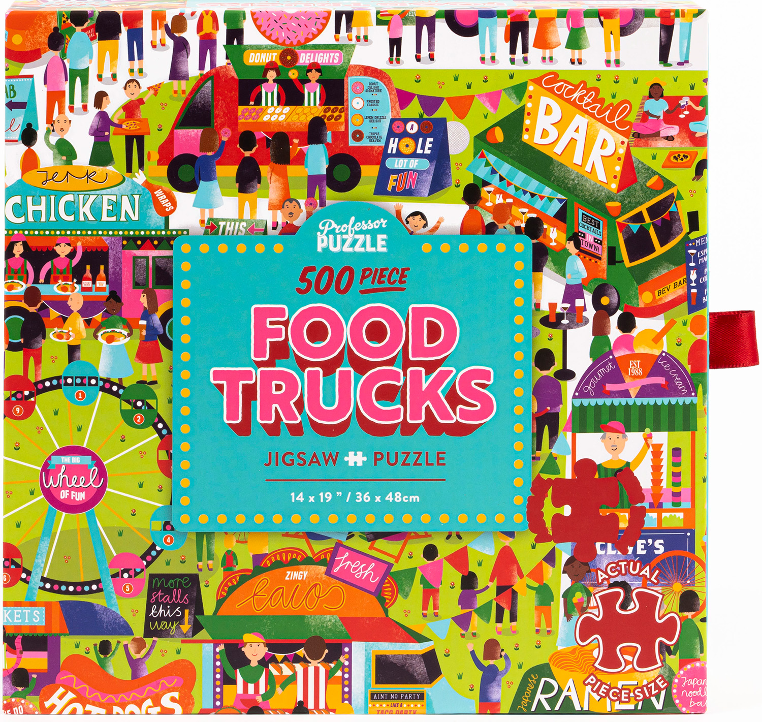 Puzzle Professor Puzzle din 500 de piese - Food Truck