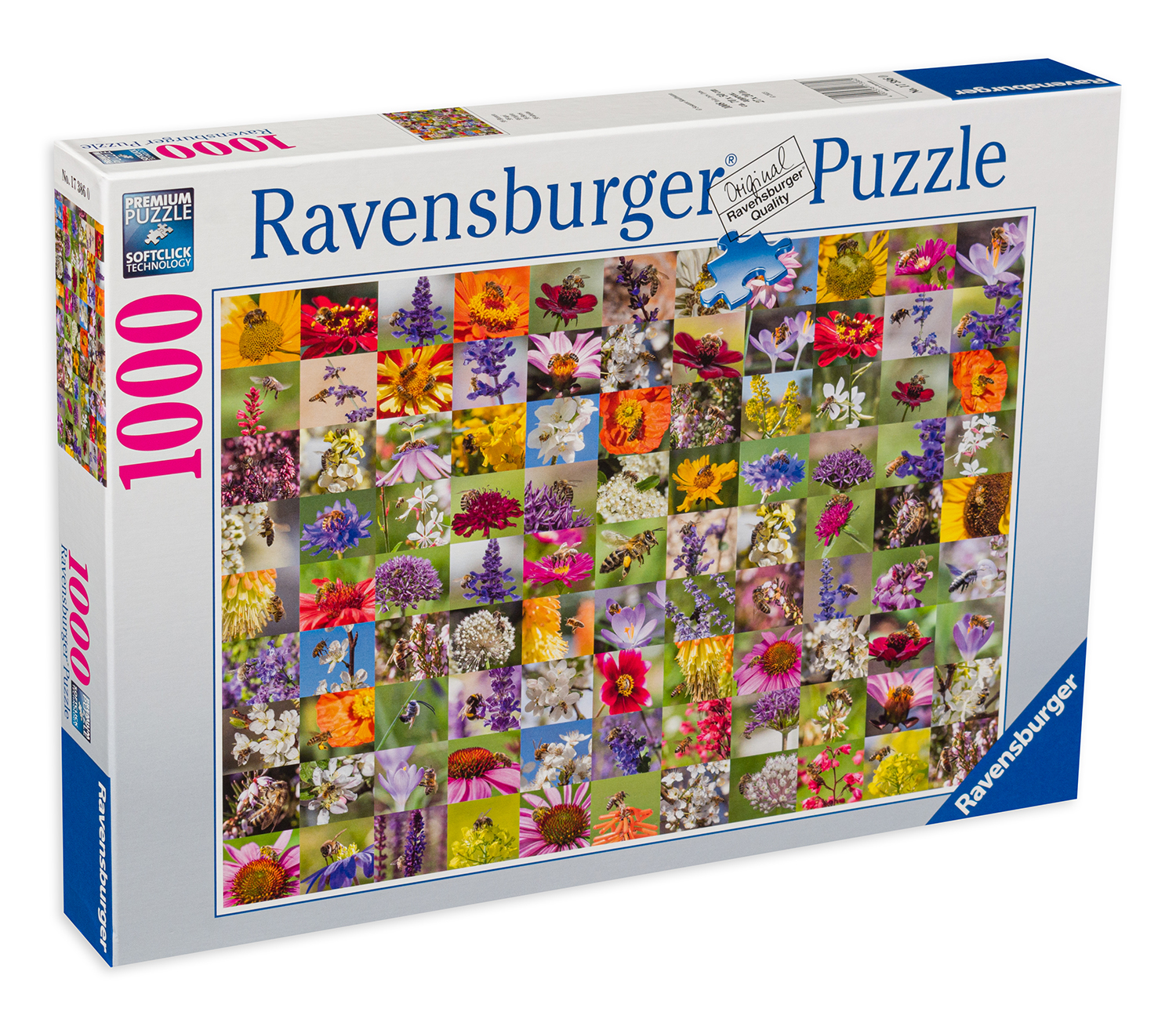 Puzzle Ravensburger din 1000 de piese - 99 de albine