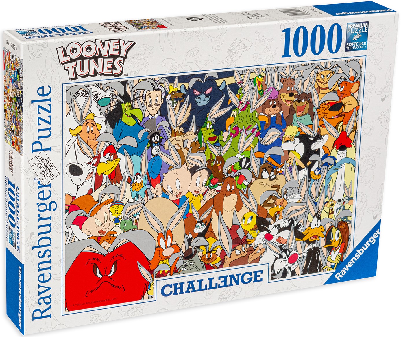 Puzzle Ravensburger din 1000 de piese - Personaje de desene animate