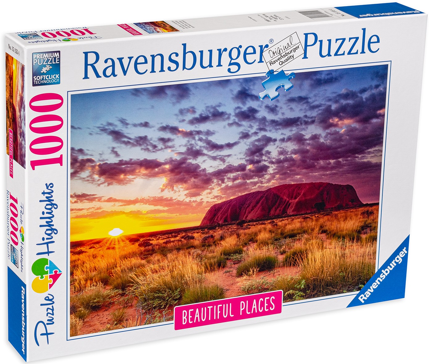 Puzzle Ravensburger din 1000 de piese - Ayers Rock