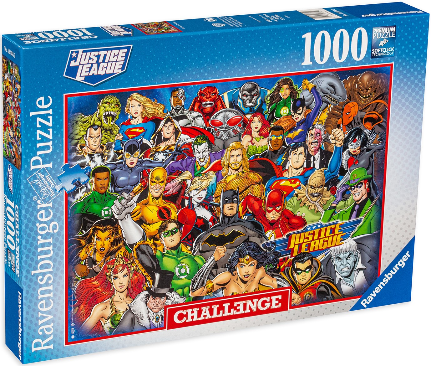 Puzzle Ravensburger din 1000 de piese - DC Comics