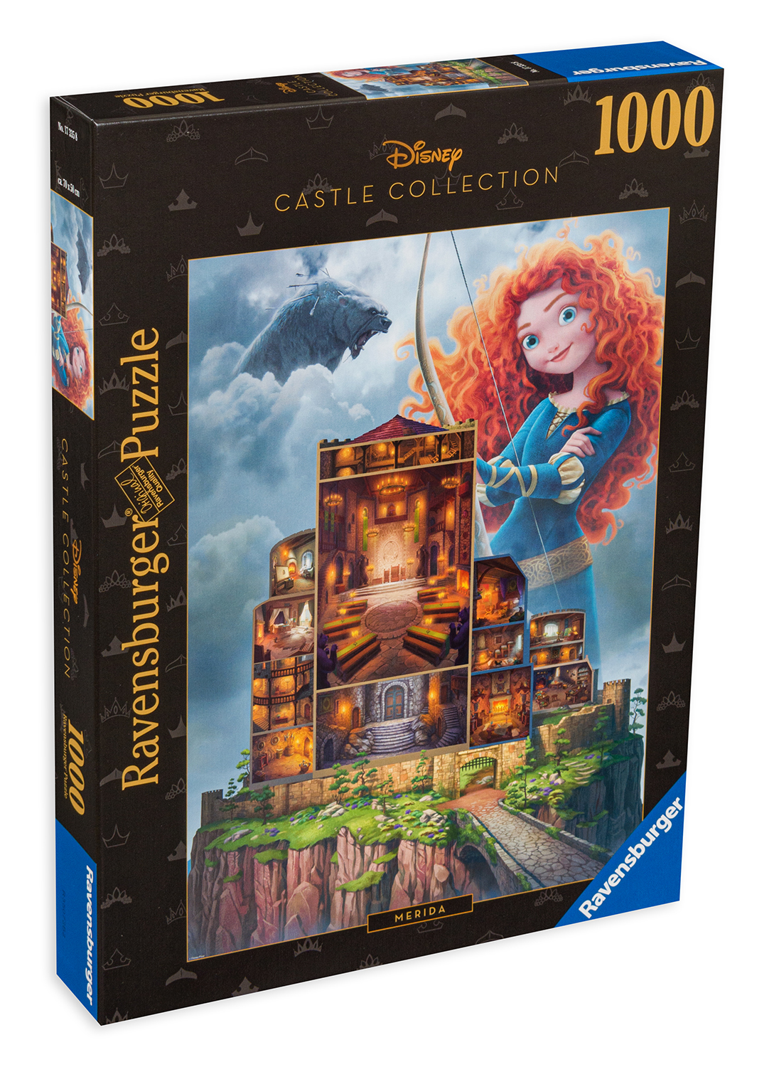 Puzzle Ravensburger din 1000 de piese - Disney Princess: Merida