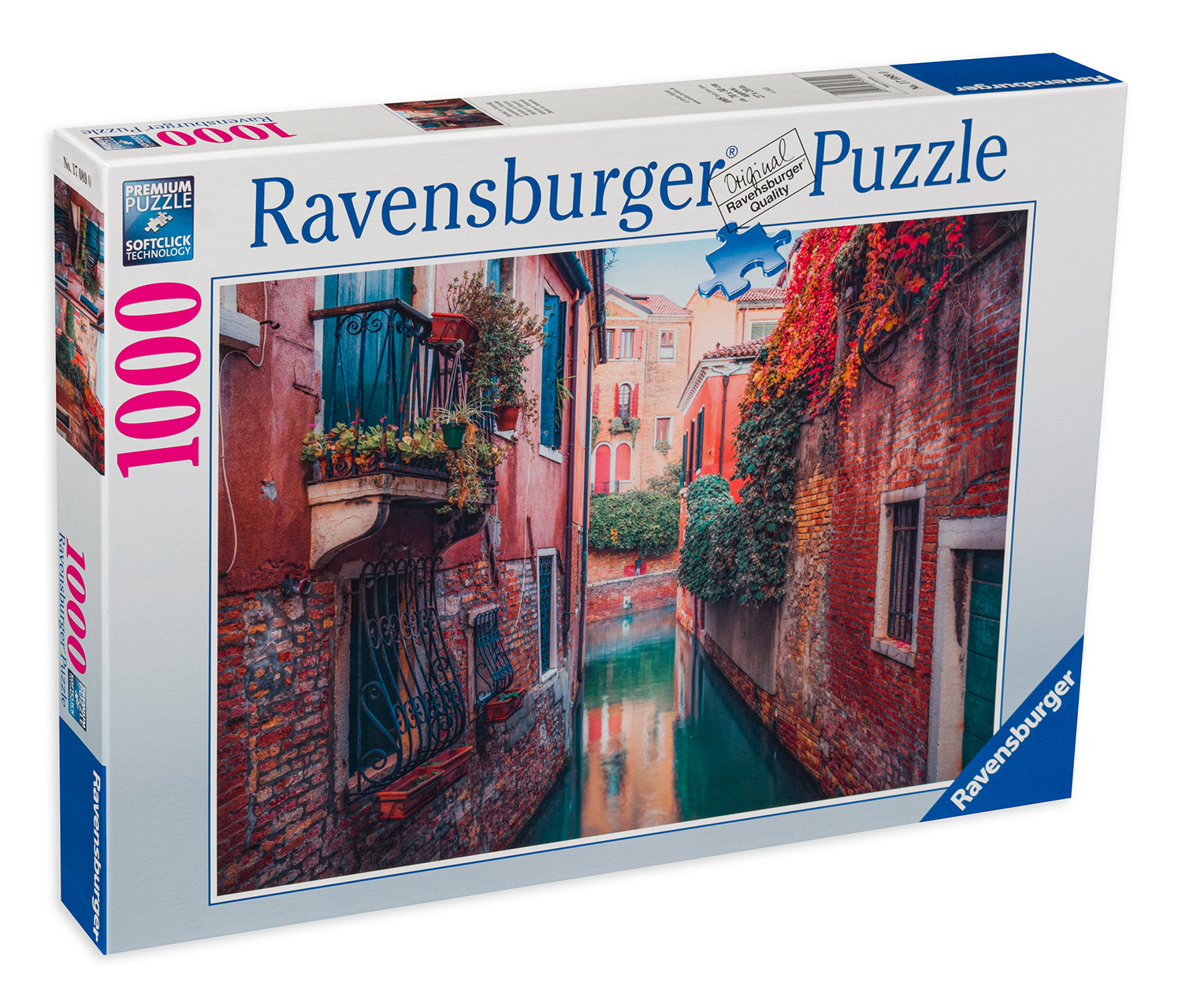Puzzle Ravensburger din 1000 de piese - Toamna la Veneția