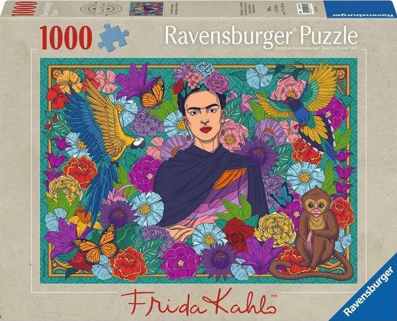 Puzzle Ravensburger din 1000 piese - Frida Kahlo