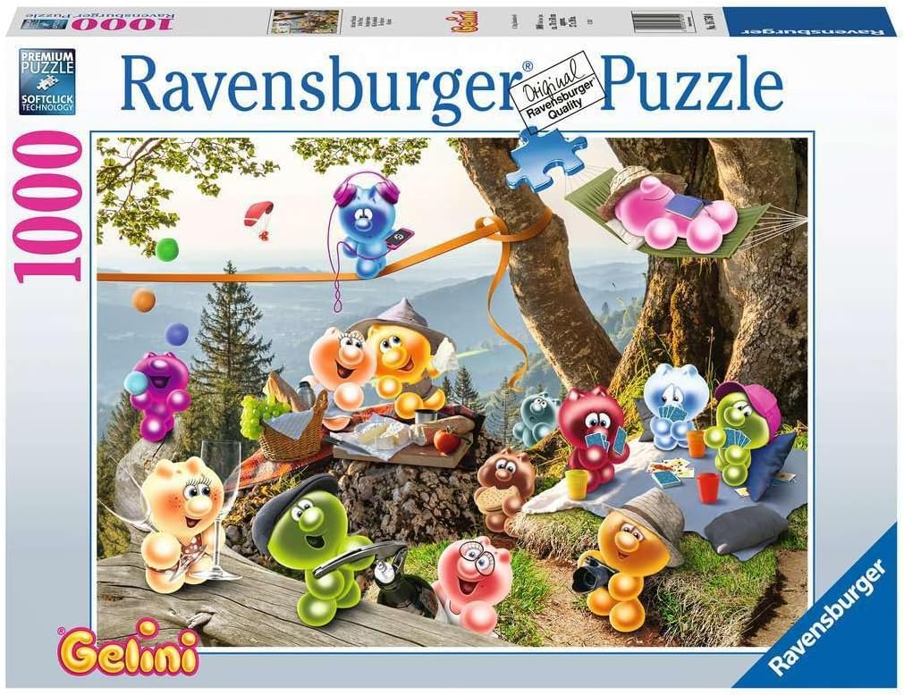 Puzzle Ravensburger din 1000 de piese - Gelini la picnic