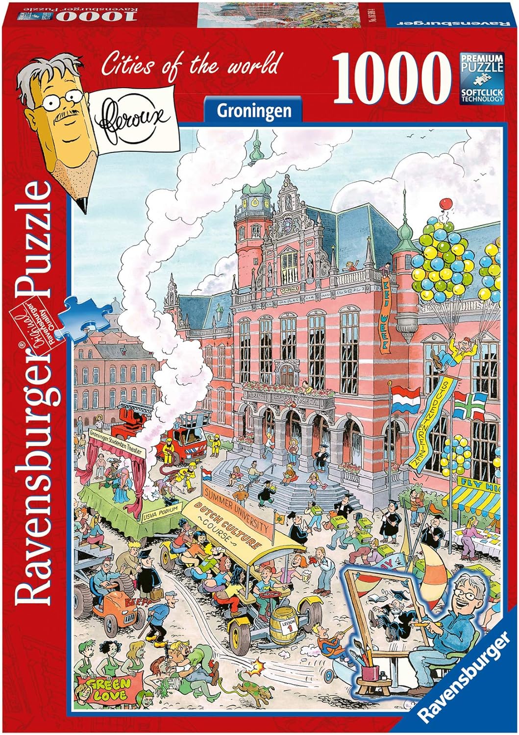 Puzzle Ravensburger din 1000 de piese - Groningen