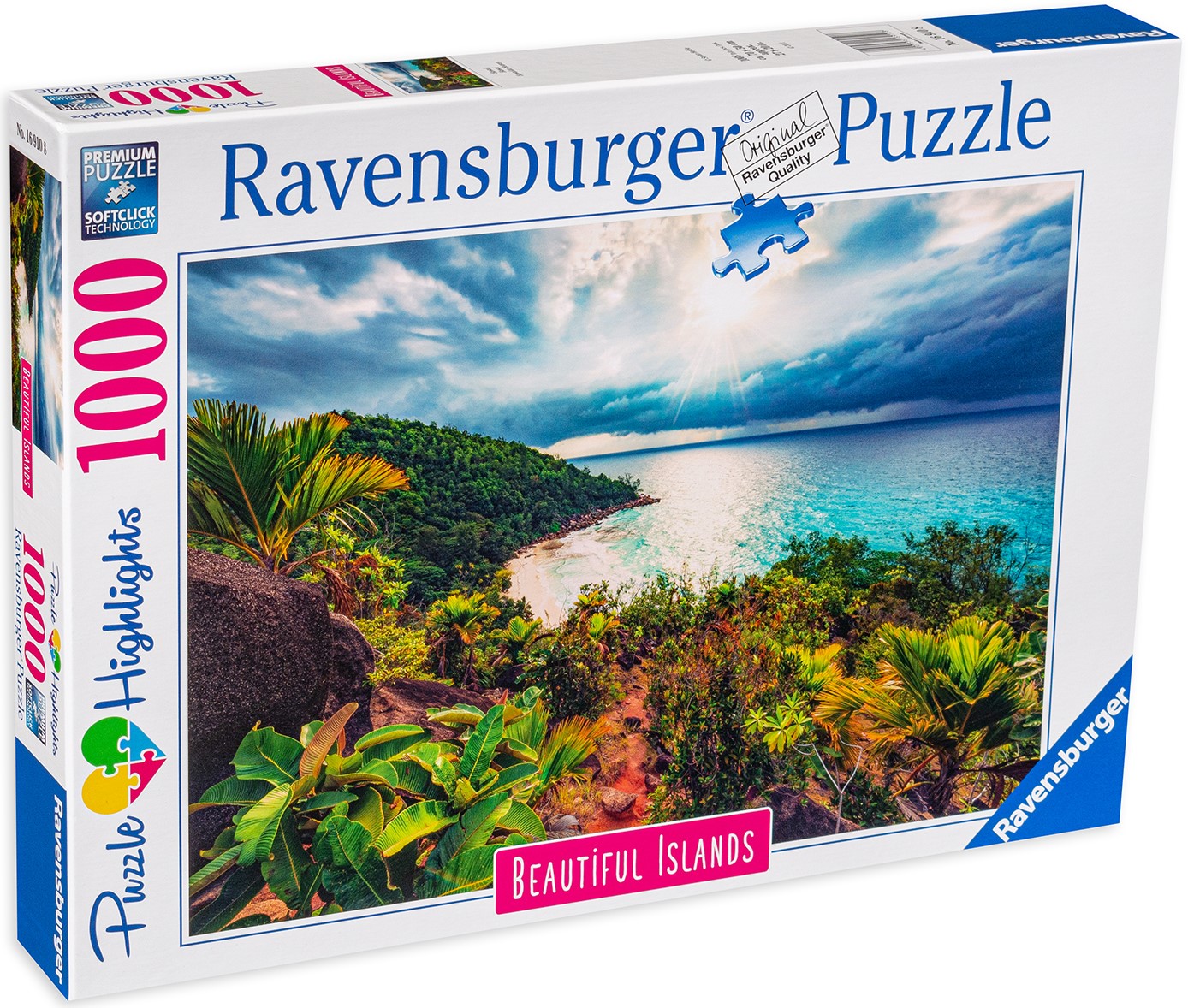 Puzzle Ravensburger din 1000 de piese - Peisaj hawaiian