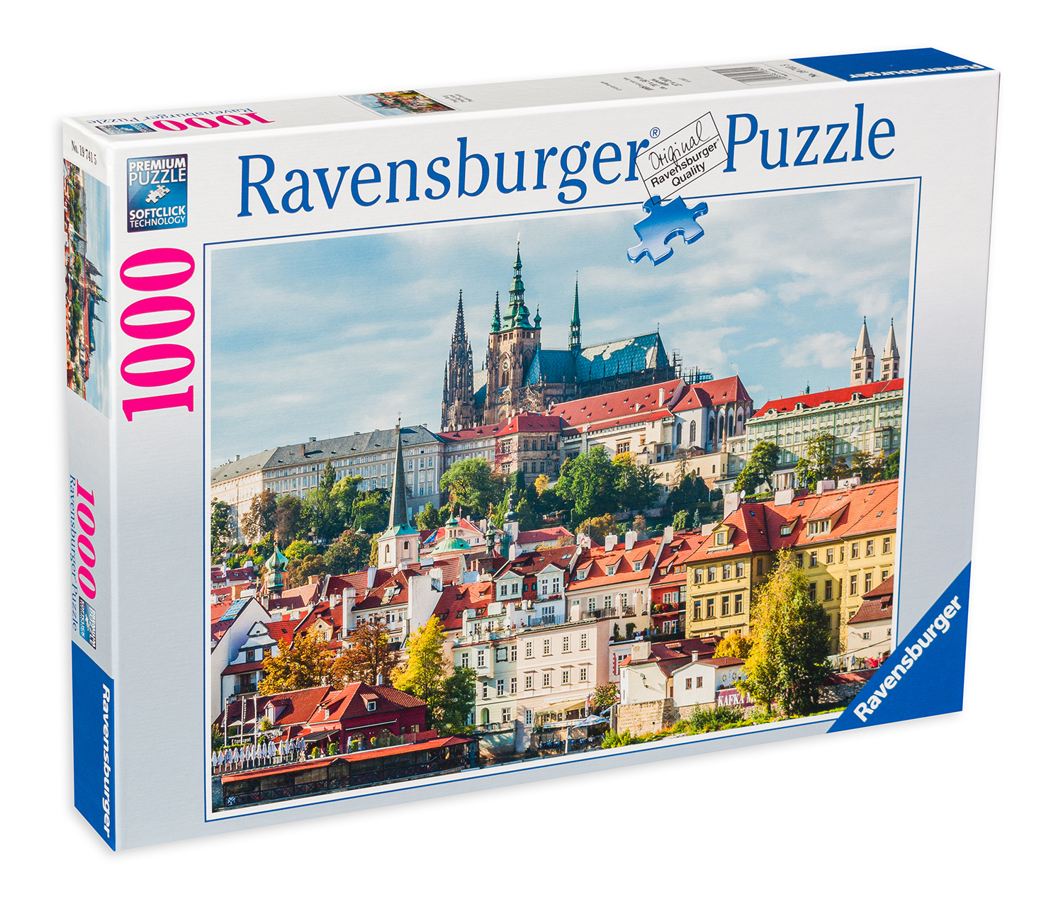 Puzzle Ravensburger din 1000 de piese - Podul Carol