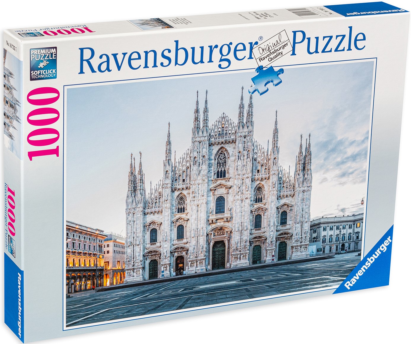 Puzzle Ravensburger 1000 de piese - Catedrala din Milano