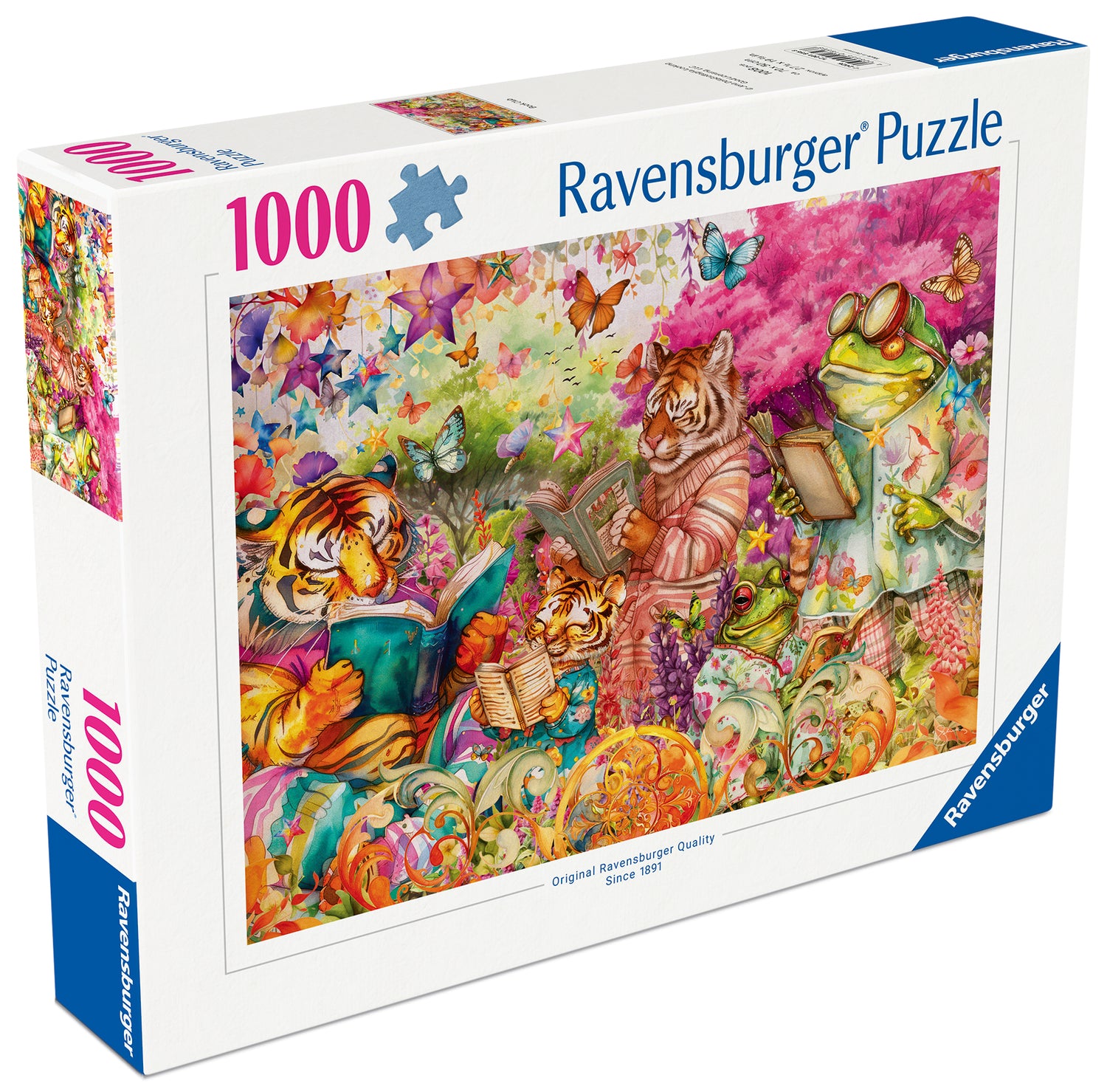 Puzzle Ravensburger din 1000 piese - Clubul de carte