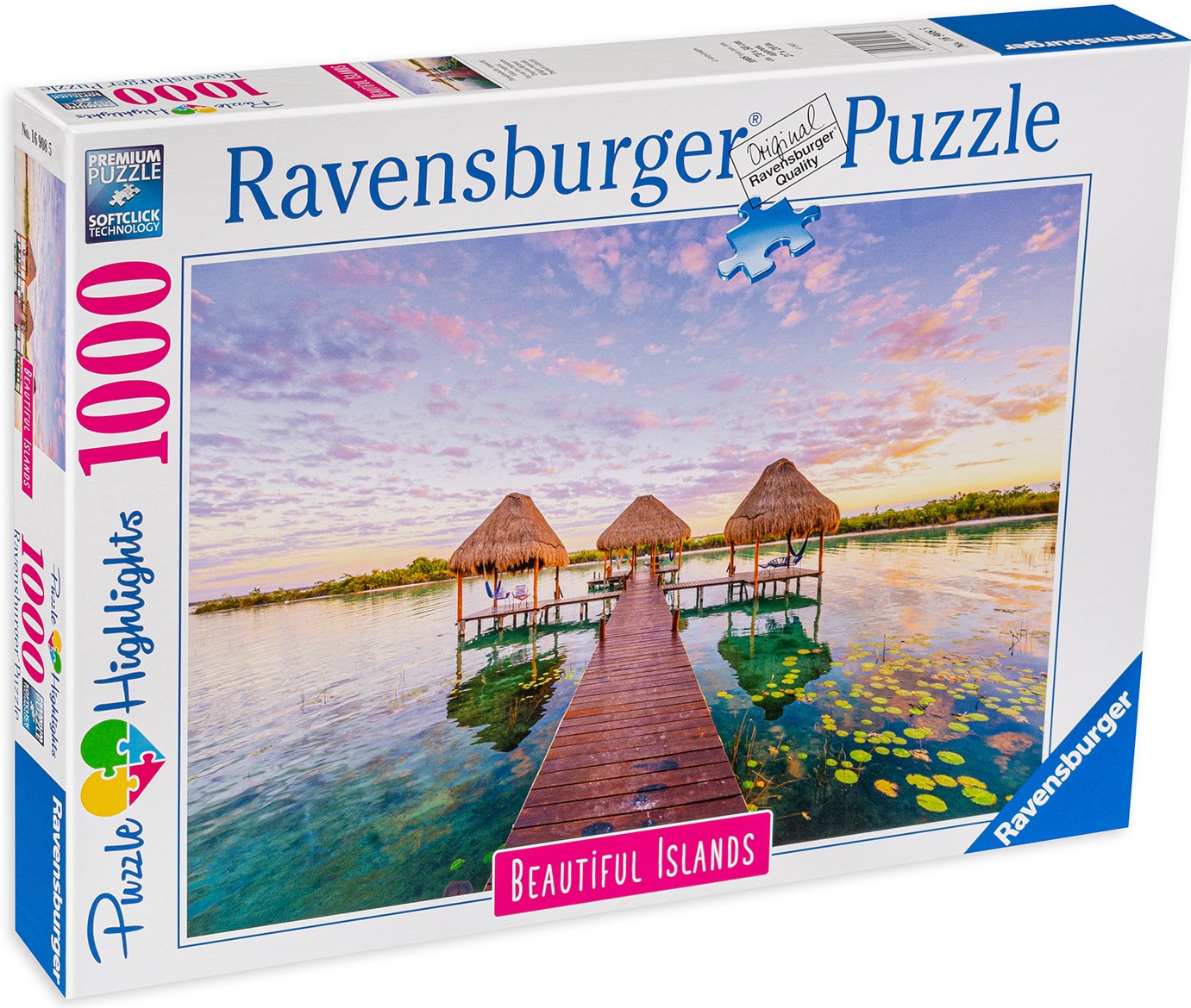 Puzzle Ravensburger din 1000 de piese - Insula Frumoasă
