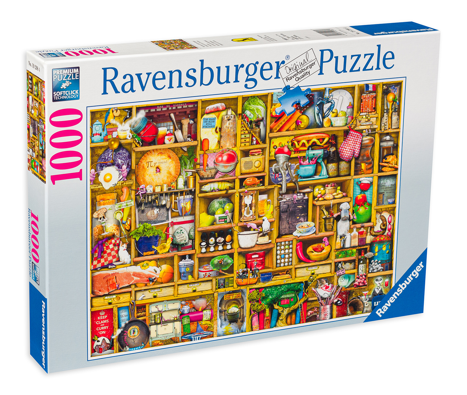 Puzzle Ravensburger din 1000 de piese - Bucataria, Colin Thompson