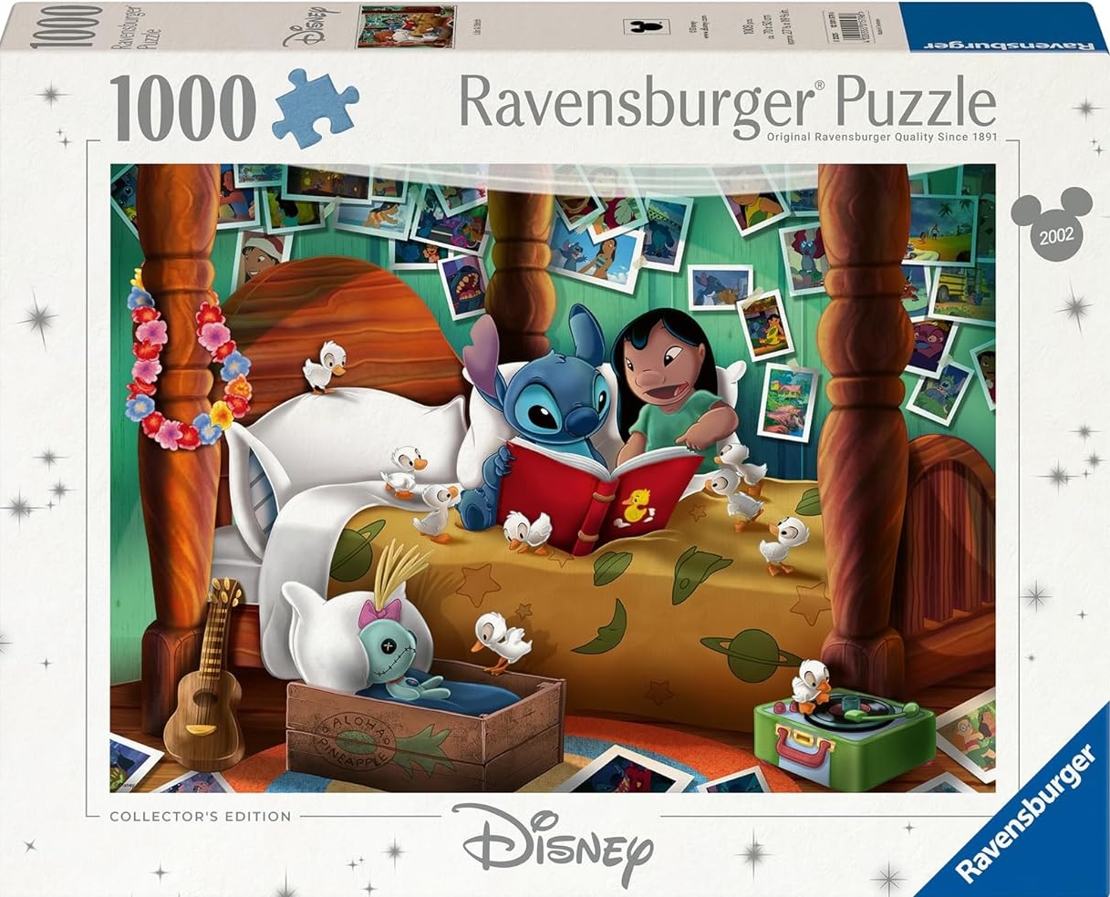 Puzzle Ravensburger din 1000 piese - Lilo și Stitch