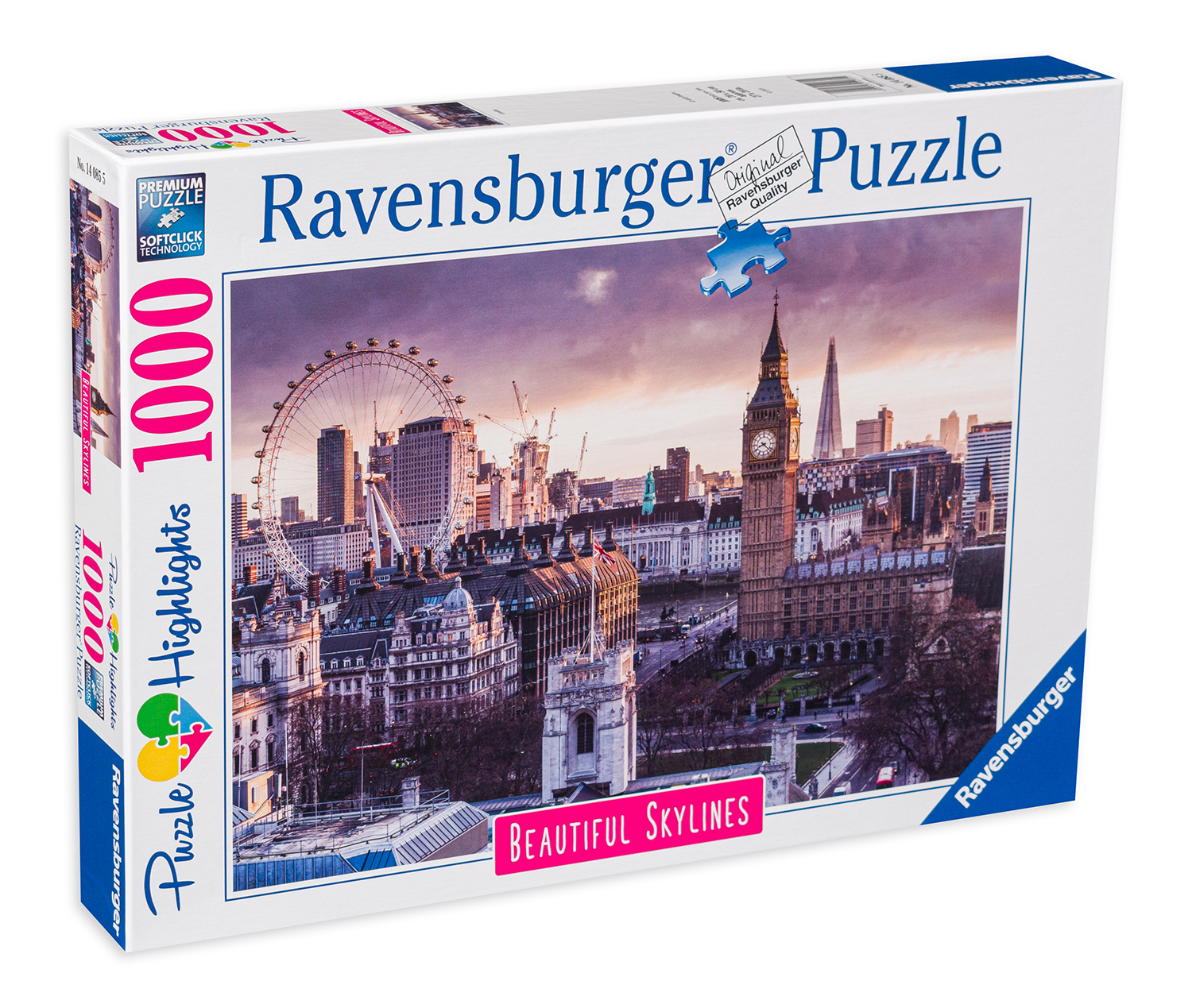 Puzzle Ravensburger din 1000 de piese - Londra