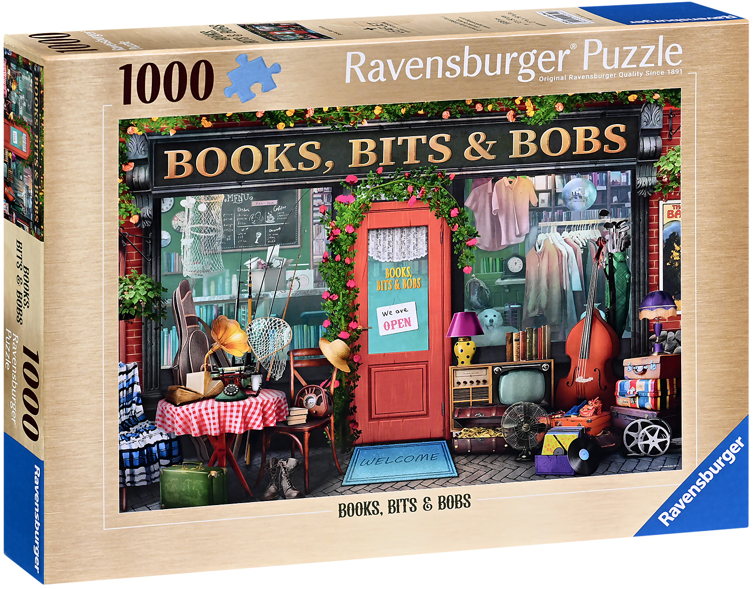 Puzzle Ravensburger din 1000 piese - Magazin de comori