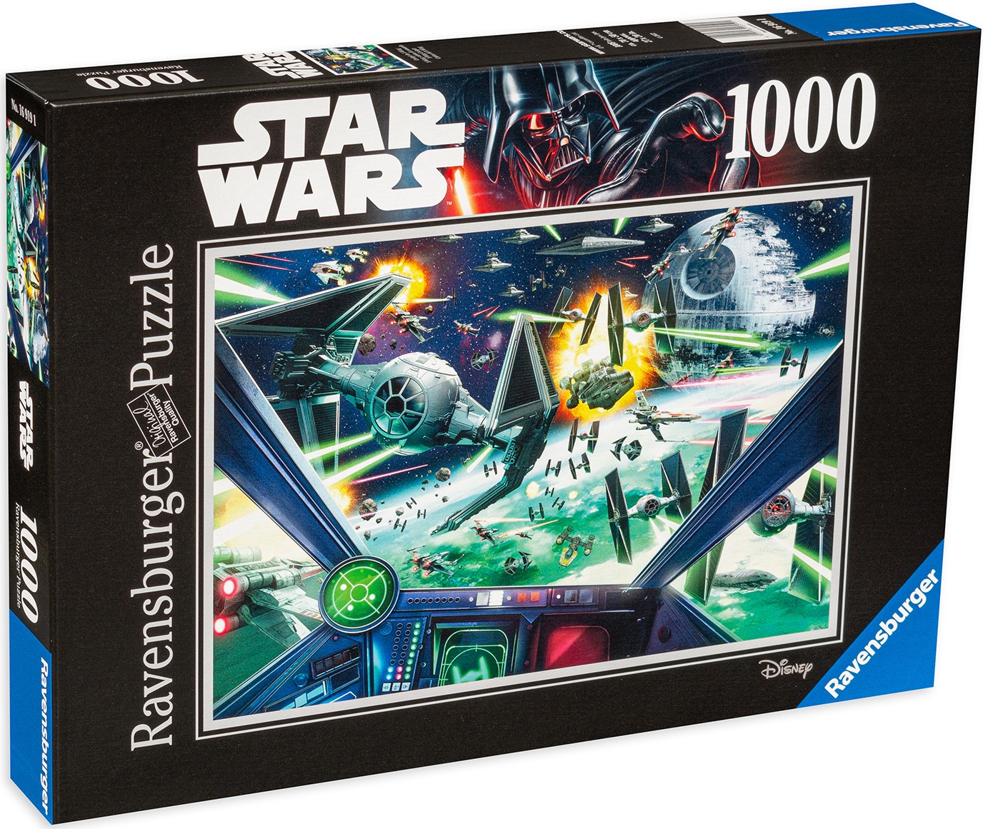 Puzzle Ravensburger din 1000 de piese - Razboiul Stelelor
