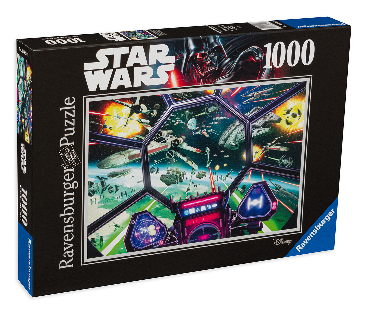 Puzzle Ravensburger cu 1000 de piese - Războiul stelelor 2