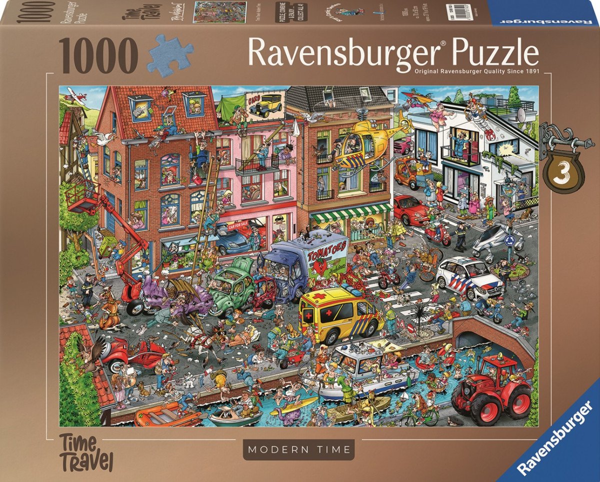 Puzzle Ravensburger din 1000 piese - Timpurile moderne