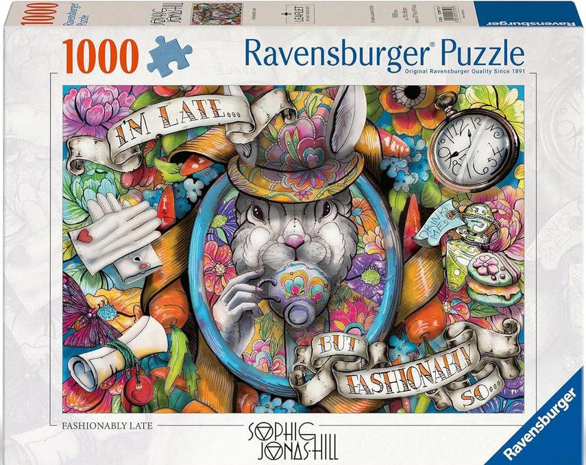 Puzzle Ravensburger din 1000 piese - Întârziere în modă