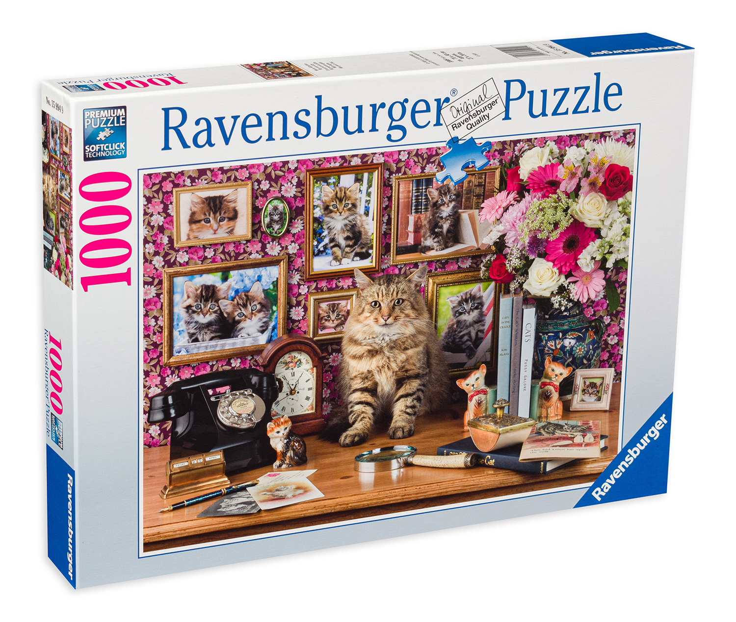 Puzzle Ravensburger din 1000 de piese - Pisicuta mea draguta