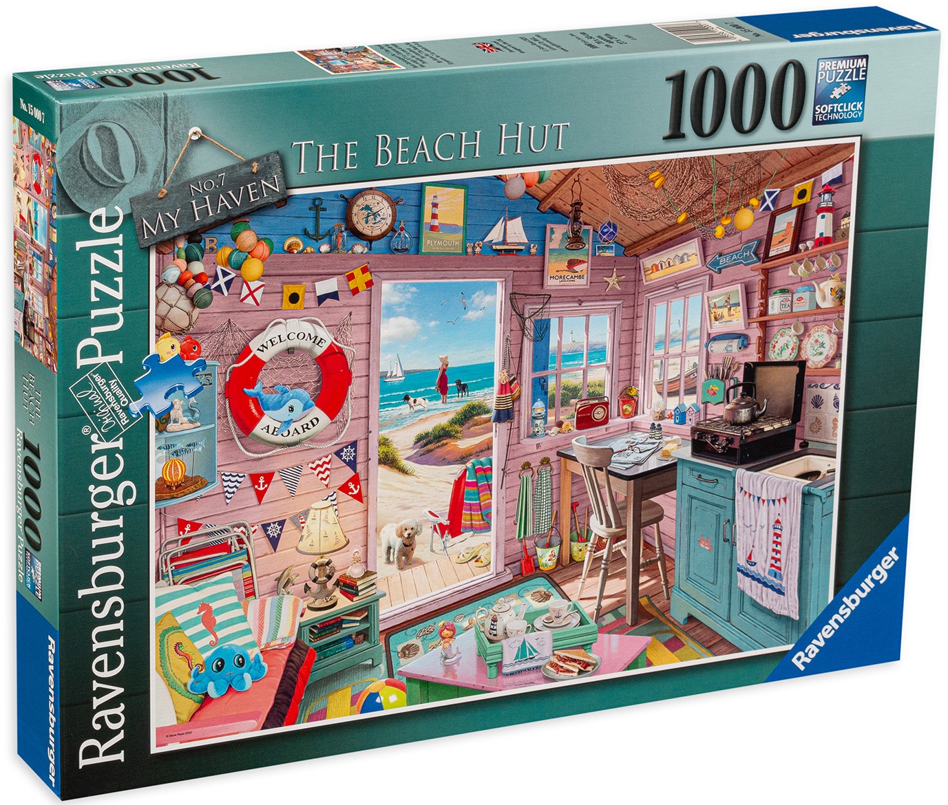 Puzzle Ravensburger de 1000 piese - Casa mea la mare