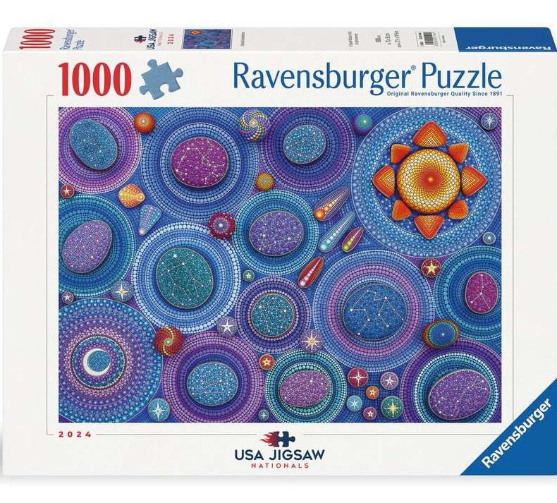 Puzzle Ravensburger din 1000 piese - Constelații cerești
