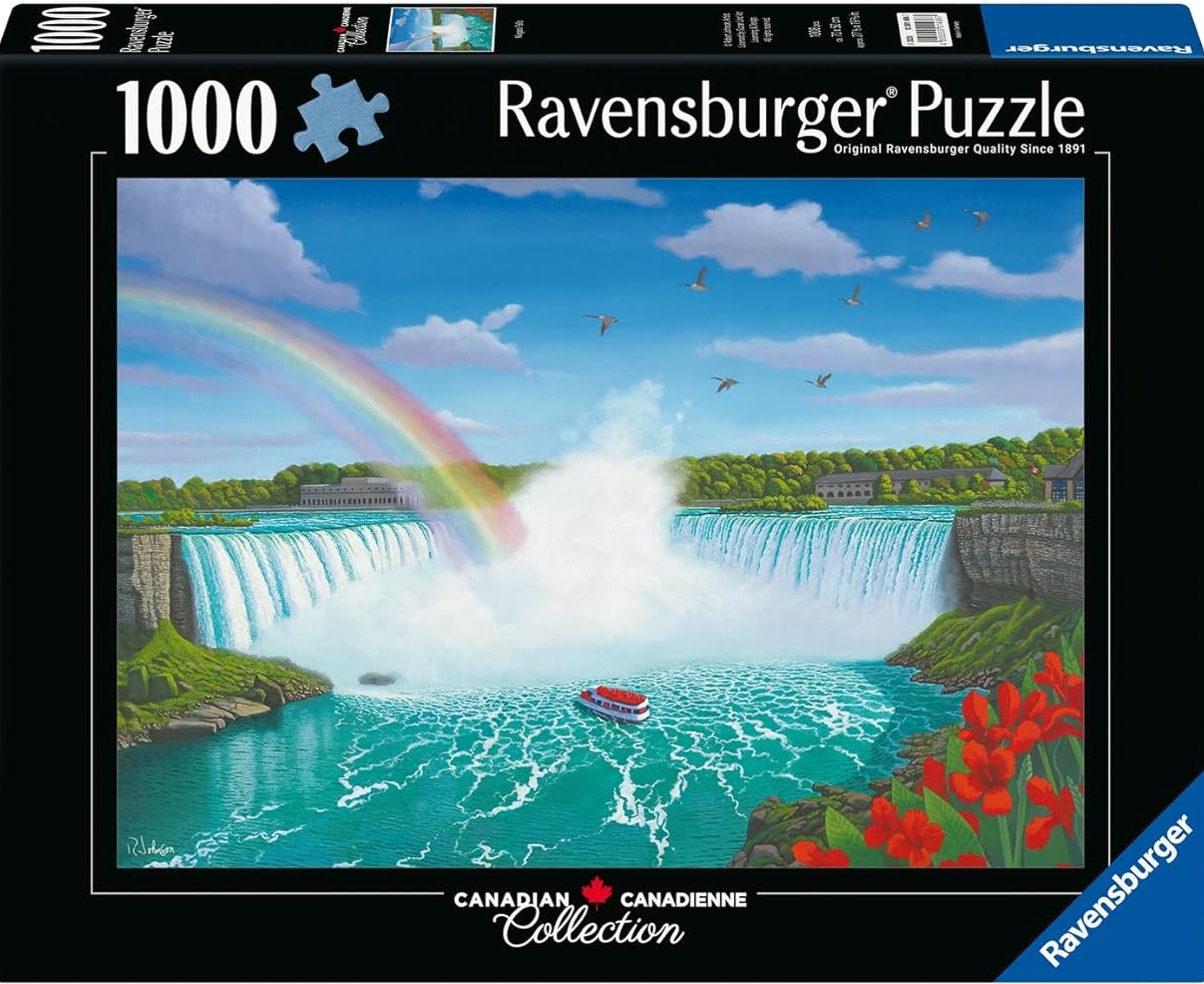 Puzzle Ravensburger din  1000 piese - Cascada Niagara