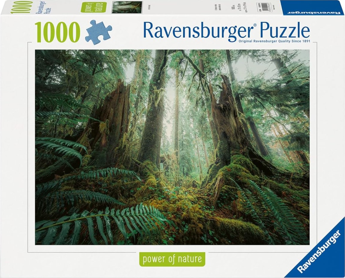 Puzzle Ravensburger  din 1000 de piese  - Pădure fermecătoare