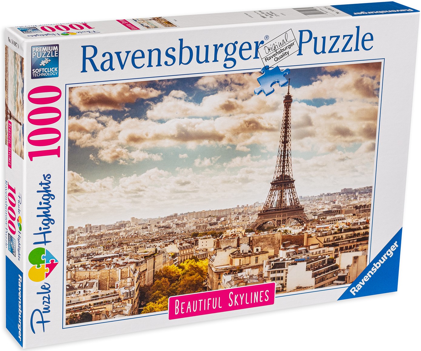 Puzzle Ravensburger din 1000 de piese - Paris