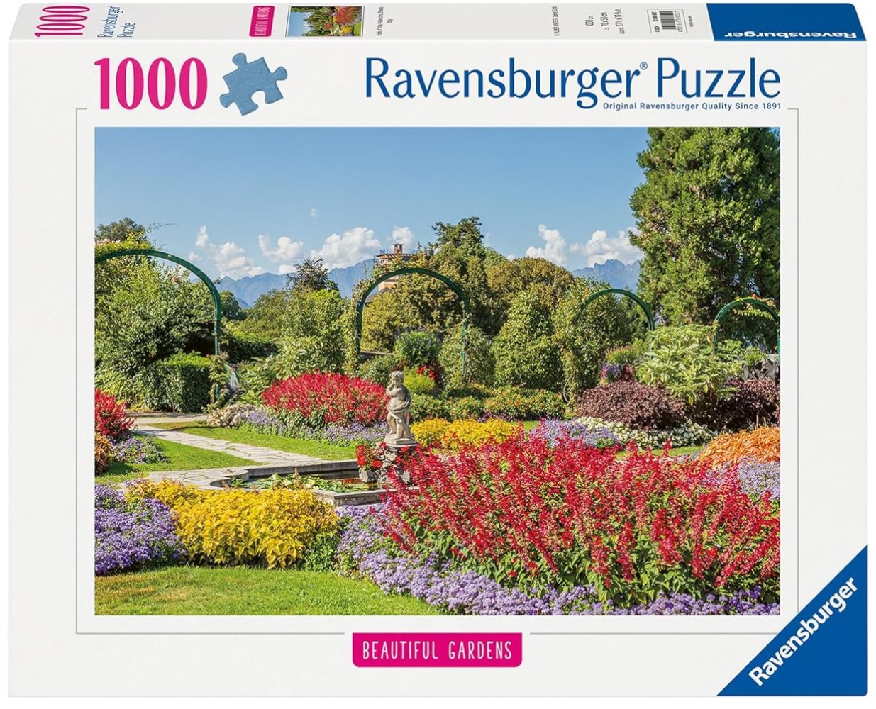Puzzle Ravensburger din 1000 de părți - Parcul Villa Pallavicino
