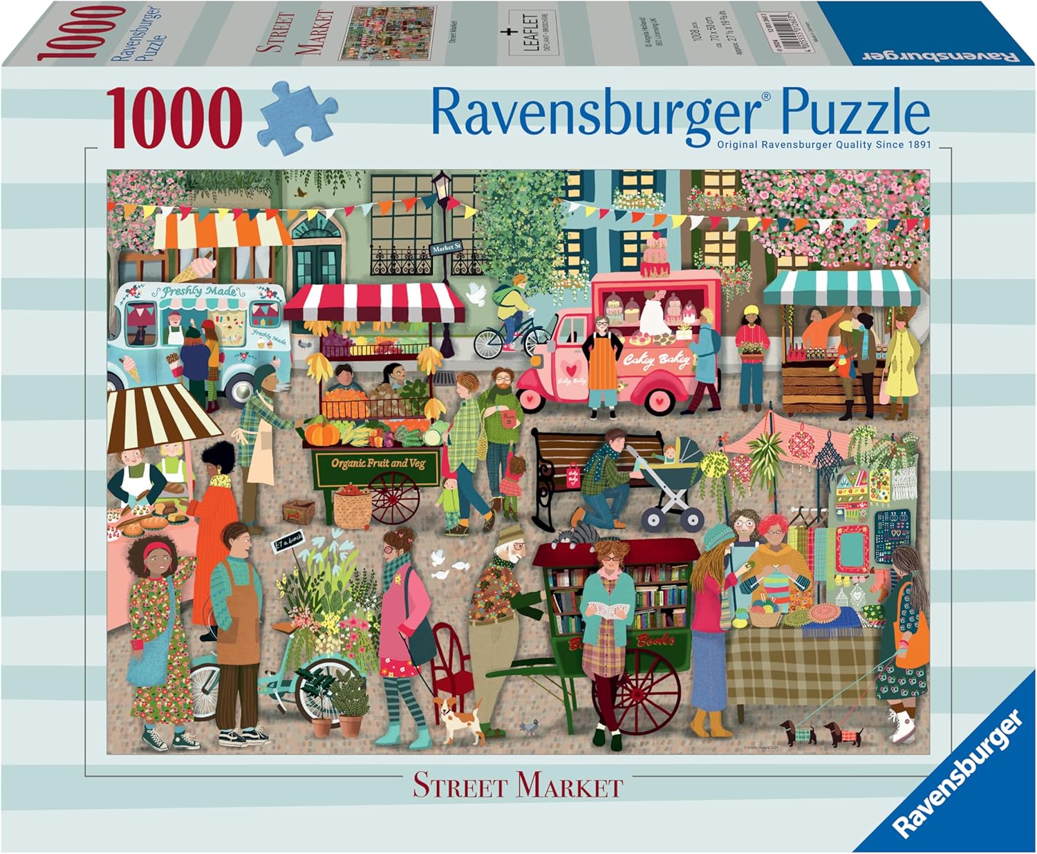 Puzzle Ravensburger din  1000 piese - Piaţă