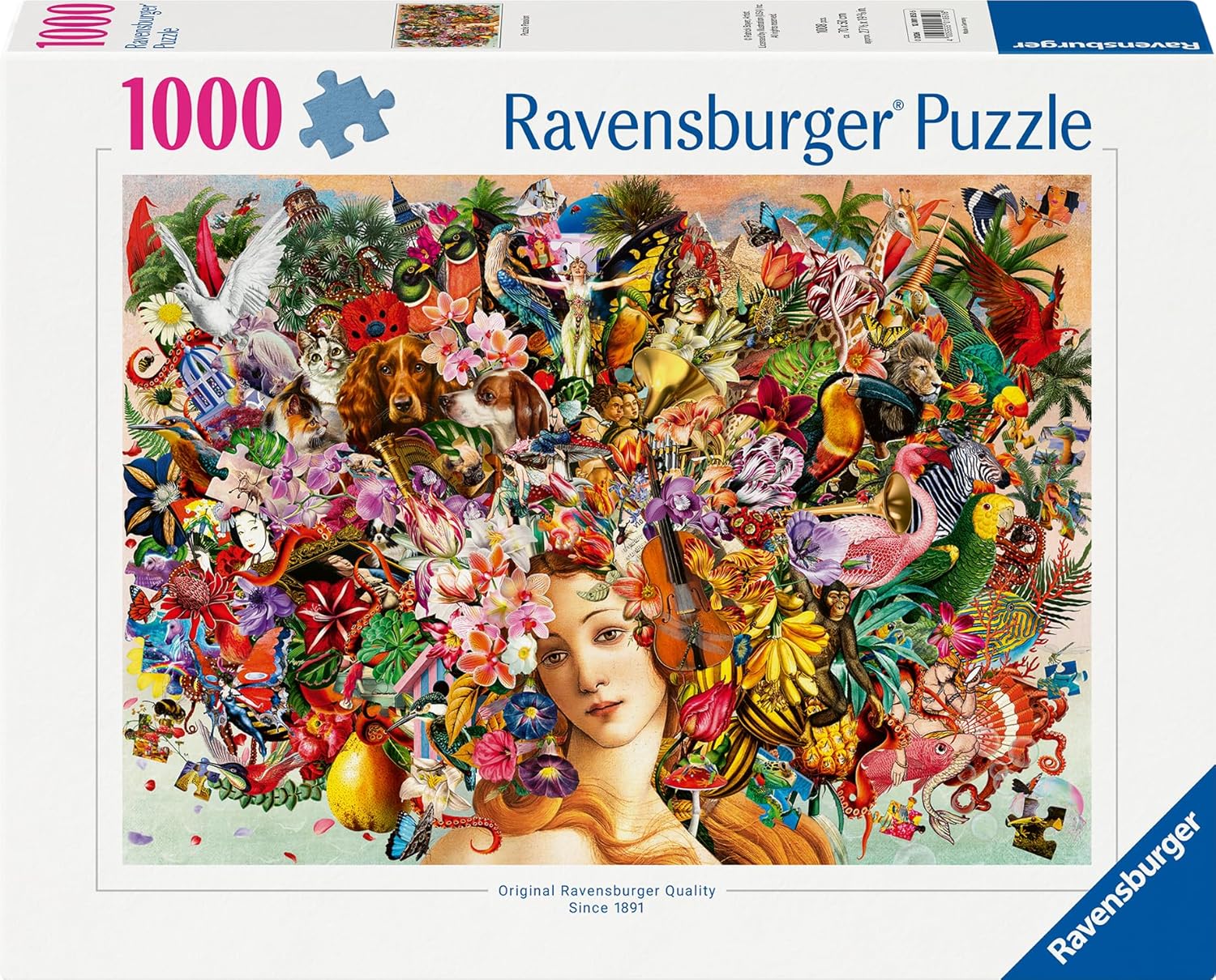 Puzzle Ravensburger din 1000 piese - Puzzle pasiune