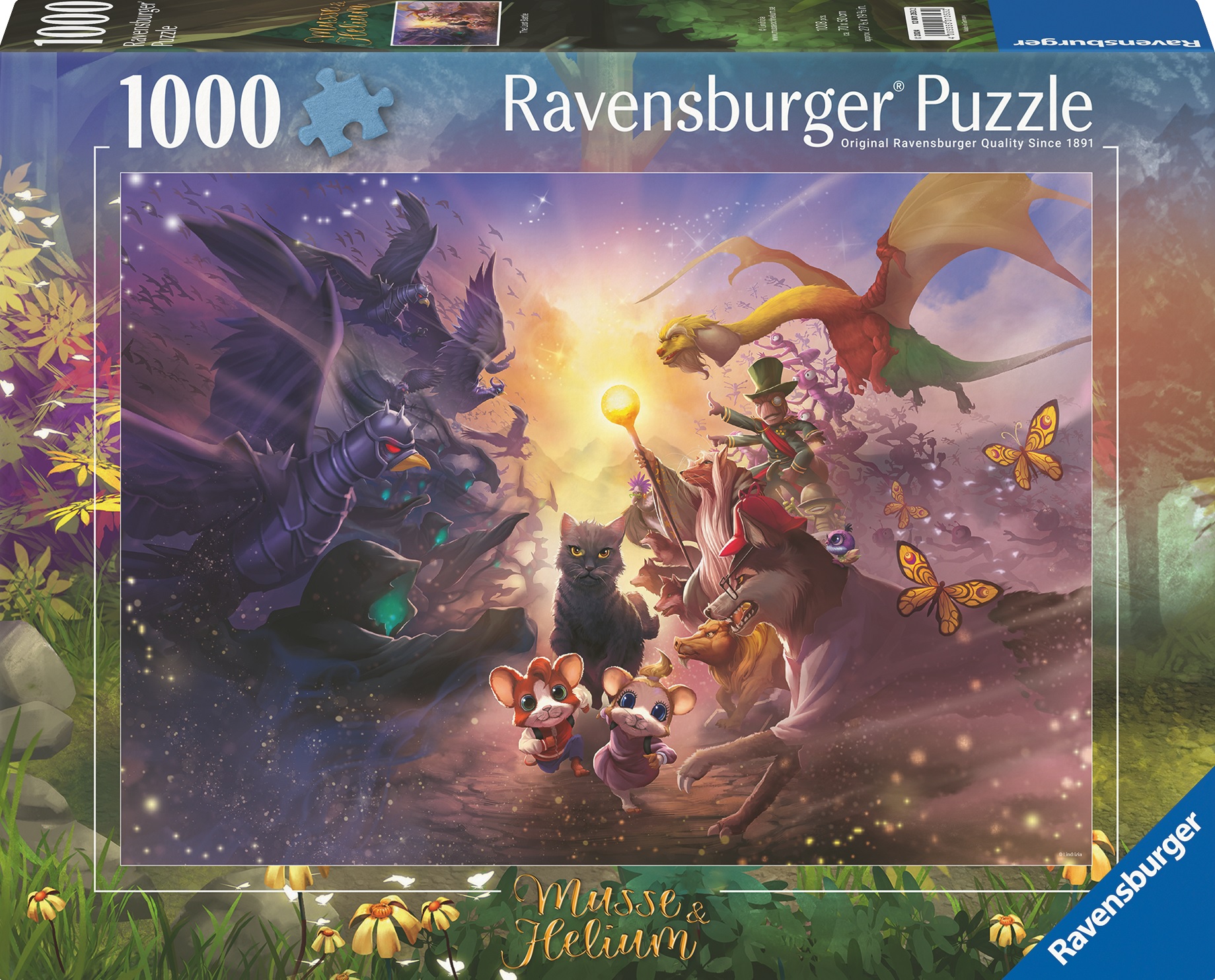 Puzzle Ravensburger din 1000 de bucăți  - Ultima bătălie
