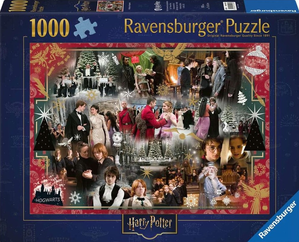 Puzzle Ravensburger din 1000 piese - Vacanțe la Hogwarts