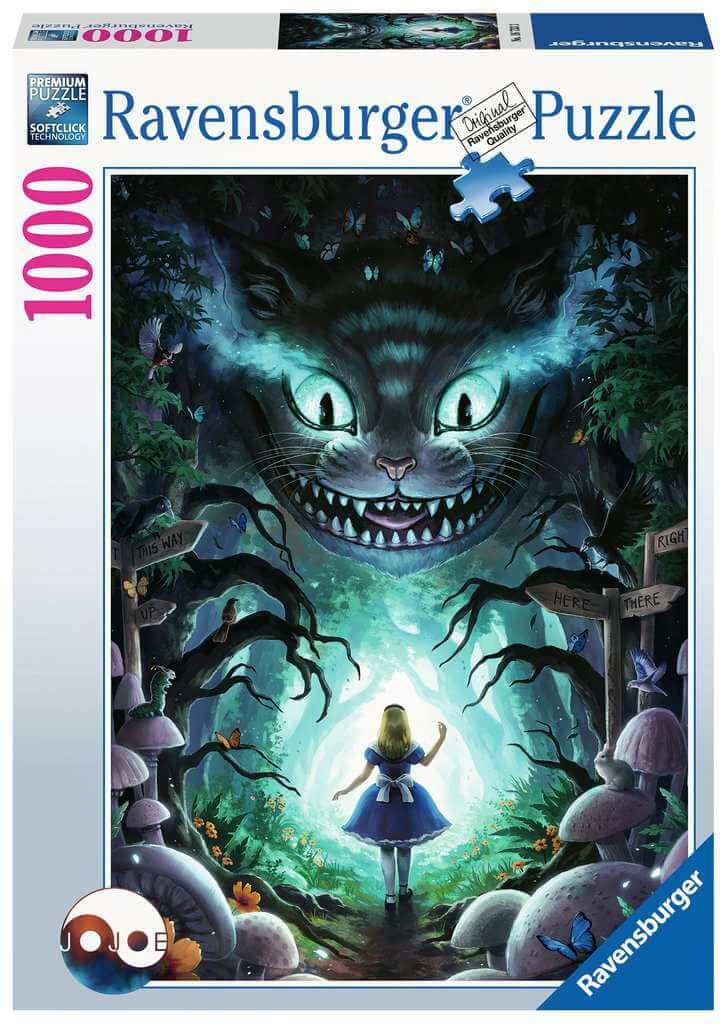 Puzzle Ravensburger de 1000 piese - Aventuri cu Alice in Tara Minunilor