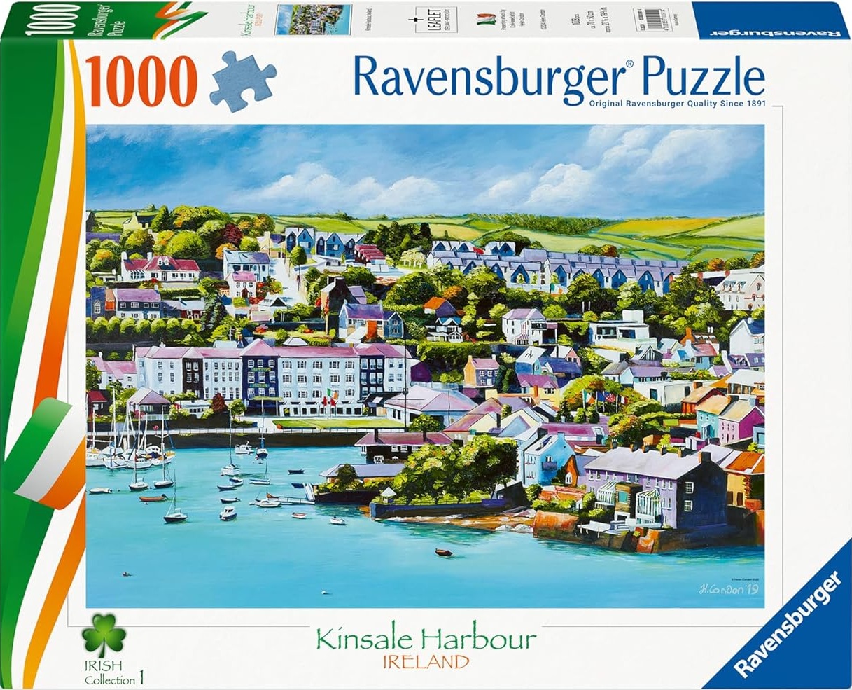 Puzzle Ravensburger din 1000 de bucăți  - Portul Kinsale